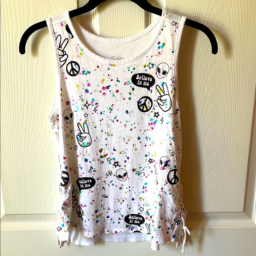 SALE🎉👽JUSTICE👽Colorful Galaxy Tank Top 👽